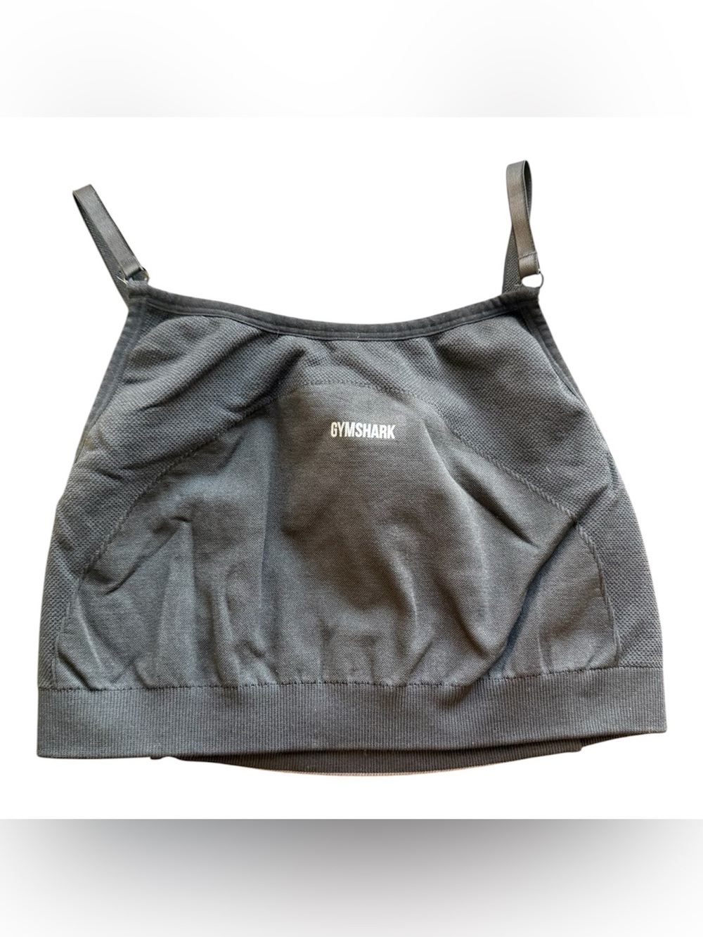 Gymshark Charcoal Seamless Sports Bra